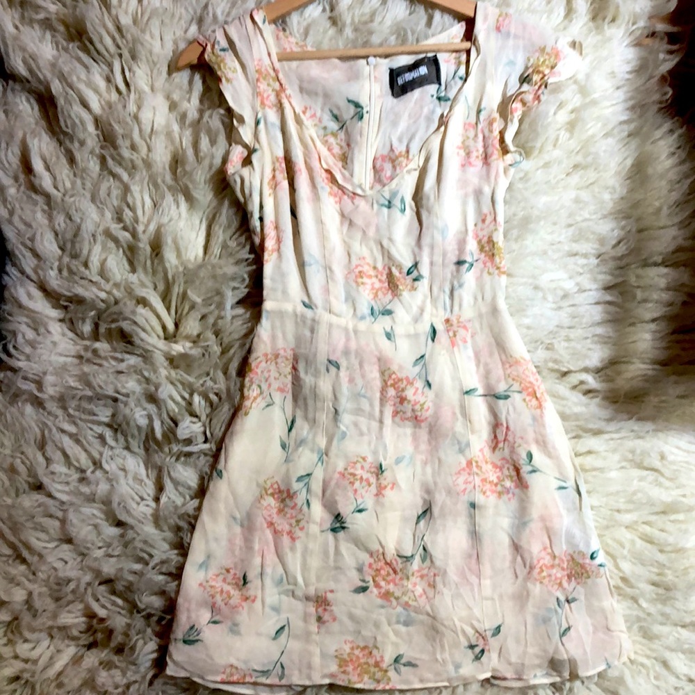 Reformation floral mini dress xs 0/2 - Picture 1 of 12
